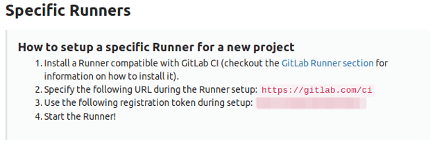 Gitlab screenshot